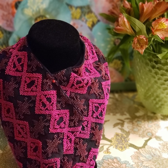 Mignonne Gavigan Ikat Scarf Necklace